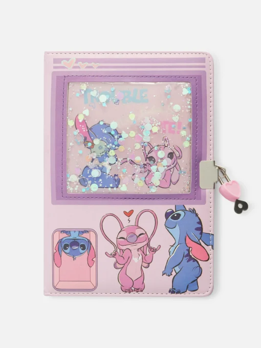 A5 Disney's Stitch Notebook With Lock