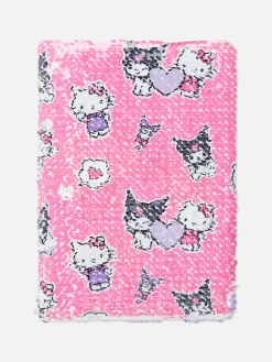 A5 Hello Kitty And Kuromi Reversible Sequin Notebook
