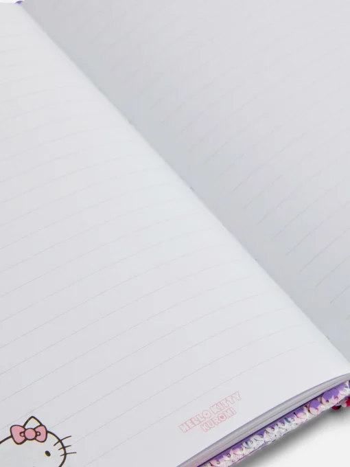 A5 Hello Kitty And Kuromi Reversible Sequin Notebook