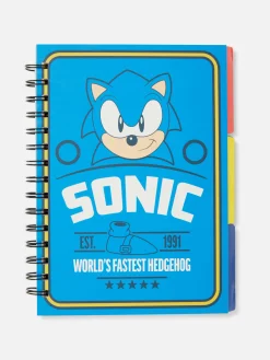 A5 Sonic The Hedgehog Notebook