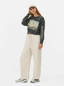 Alexandre Cabanel Cropped Sweatshirt