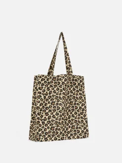 Animal Print Tote