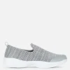 Athletic Fabric Slip On Shoe