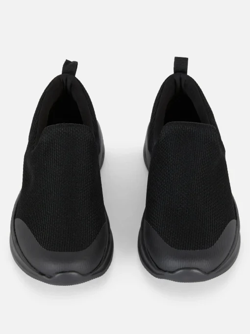 Athletic Fabric Slip On Shoe