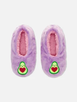 Avocado Footlet Slippers