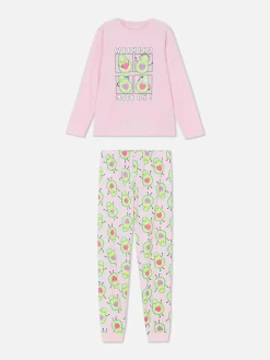 Avocado Velour Pajamas