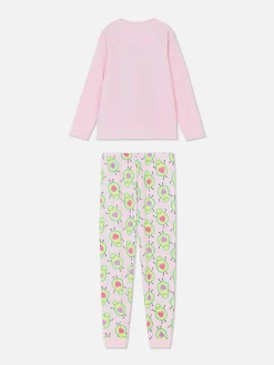 Avocado Velour Pajamas