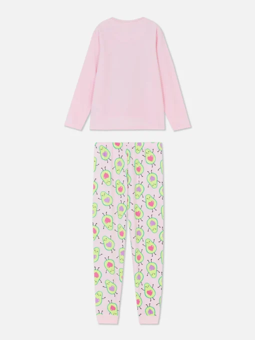 Avocado Velour Pajamas