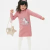 Ballerina Sweater Dress And Tights Set