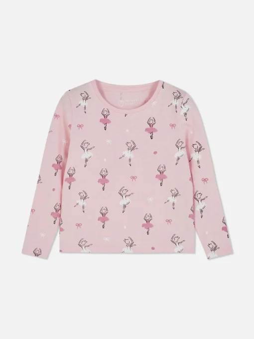 Ballet Graphic Long Sleeve T-Shirt
