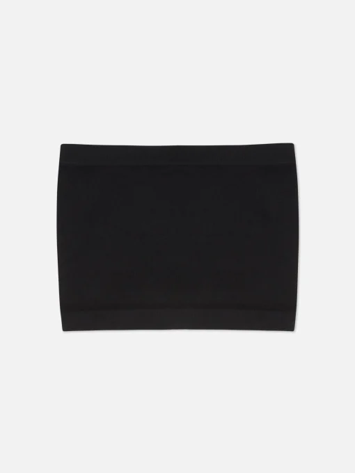 Bandeau Rib Crop Top
