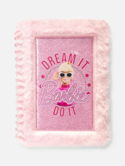 Barbie Faux Fur Notebook