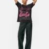 Barbie Logo Oversized T-Shirt