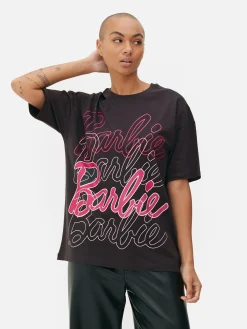 Barbie Logo Oversized T-Shirt