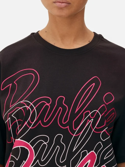 Barbie Logo Oversized T-Shirt