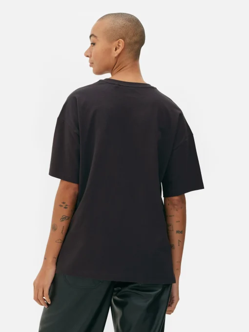 Barbie Logo Oversized T-Shirt