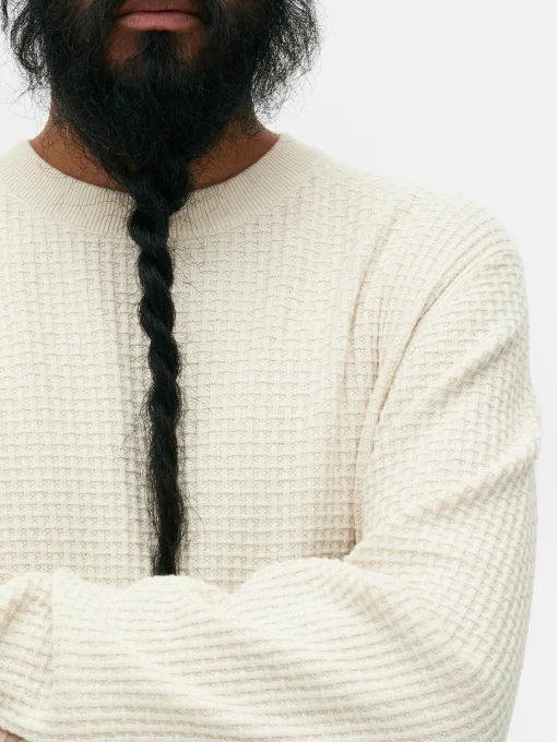 Basket Weave Sweater