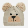 Bear Pompom Beanie