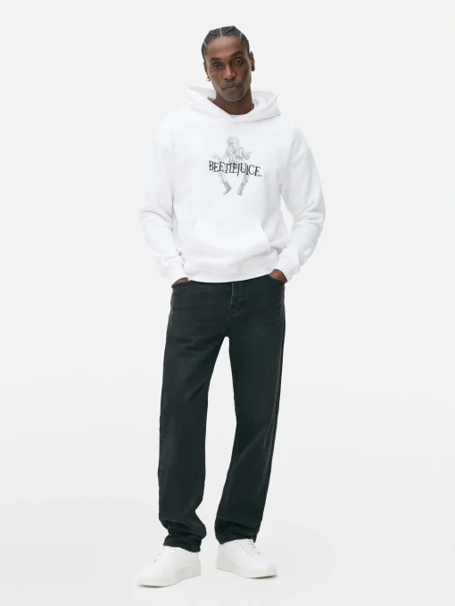Beetlejuice Character Graphic Hoodie