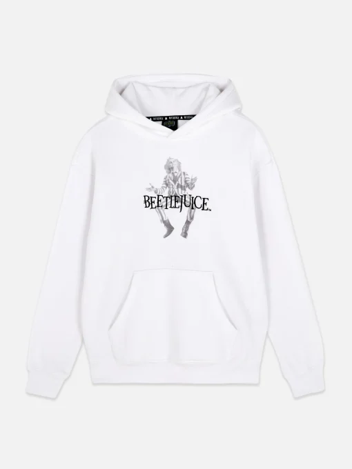 Beetlejuice Character Graphic Hoodie