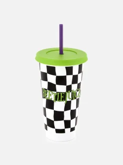 Beetlejuice Cup With Straw
