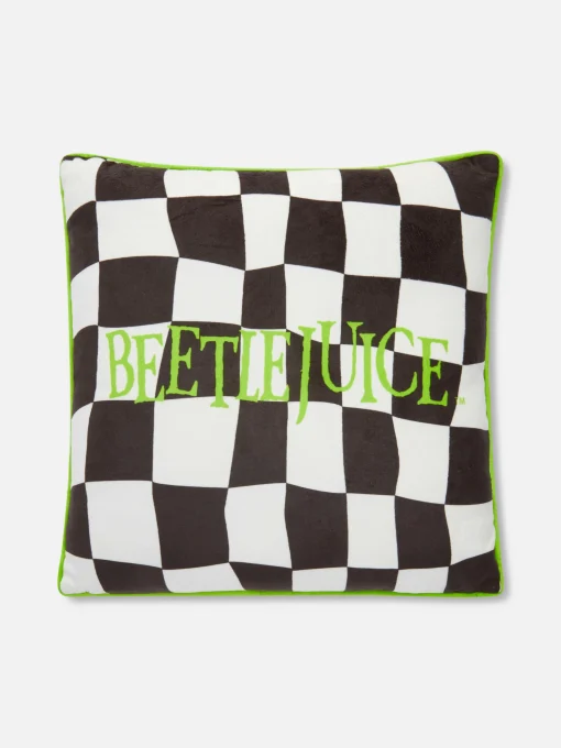 Beetlejuice Cushion