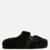 Beetlejuice Fluffy Mule Slippers