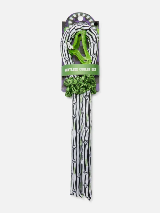 Beetlejuice Heatless Curler Set