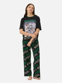 Beetlejuice Logo Pajama Set