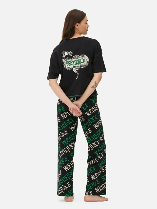 Beetlejuice Logo Pajama Set