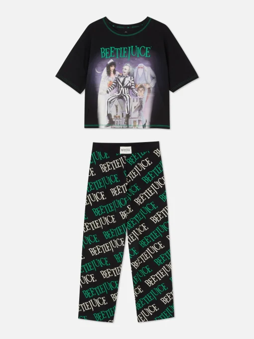 Beetlejuice Logo Pajama Set