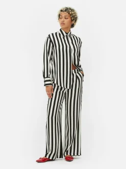 Beetlejuice X Colleen Atwood Stripe Pants