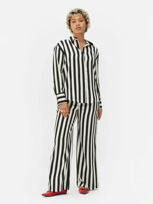 Beetlejuice X Colleen Atwood Striped Shirt