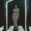 Beetlejuice X Colleen Atwood Stripe Midi Skirt Set