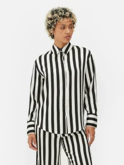 Beetlejuice X Colleen Atwood Striped Shirt
