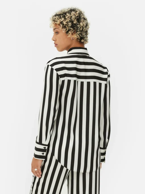 Beetlejuice X Colleen Atwood Striped Shirt