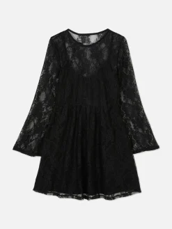 Beetlejuice X Colleen Atwood Lace Mini Dress