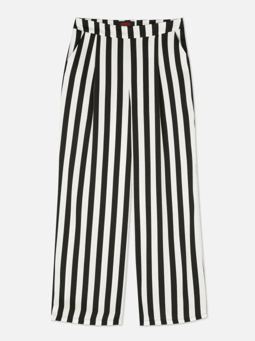 Beetlejuice X Colleen Atwood Stripe Pants