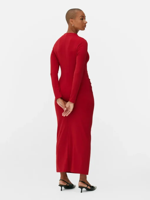 Beetlejuice X Colleen Atwood Jersey Maxi Dress