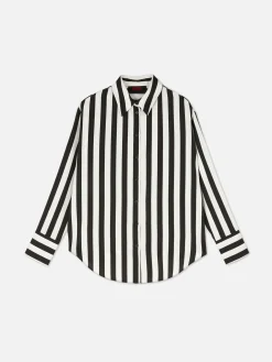 Beetlejuice X Colleen Atwood Striped Shirt