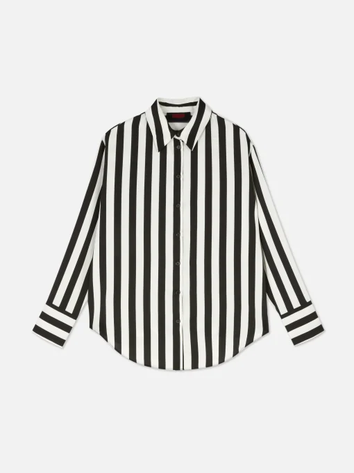 Beetlejuice X Colleen Atwood Striped Shirt