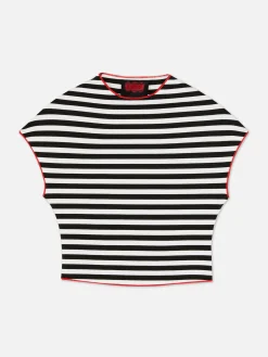 Beetlejuice X Colleen Atwood Striped Top