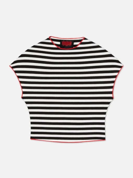 Beetlejuice X Colleen Atwood Striped Top