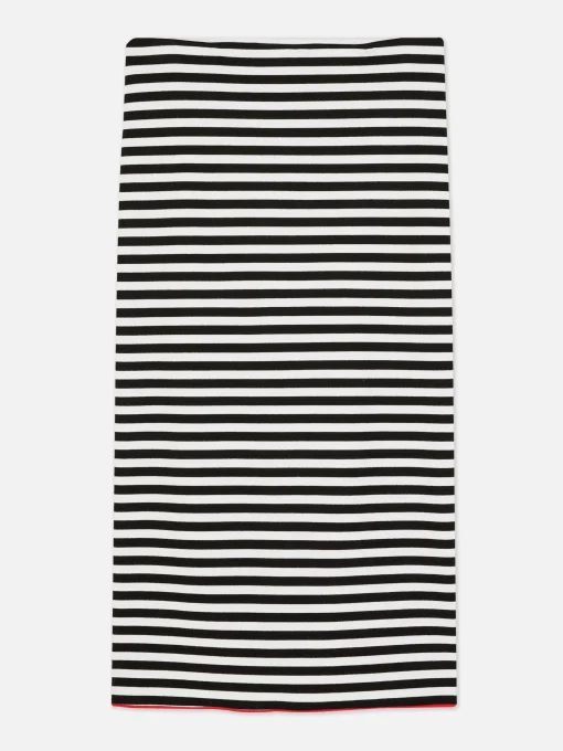 Beetlejuice X Colleen Atwood Stripe Midi Skirt Set