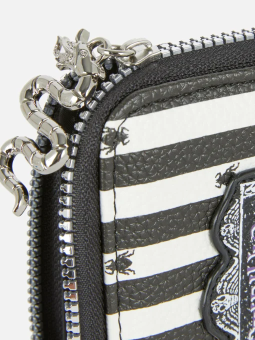 Beetlejuice Zip-Up Purse
