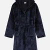 Belted Fleece Robe