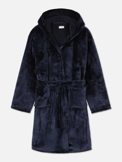 Belted Fleece Robe