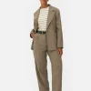 Belted Pleated Pants