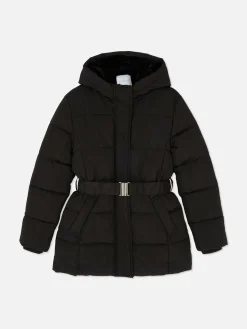 Belted Puffer Jacket
