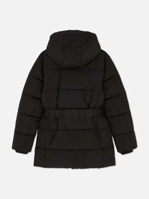 Belted Puffer Jacket